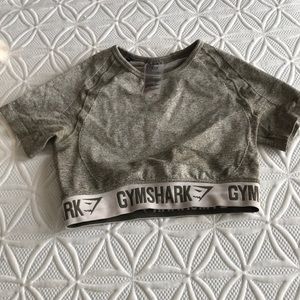 Gymshark energy seamless crop top, khaki